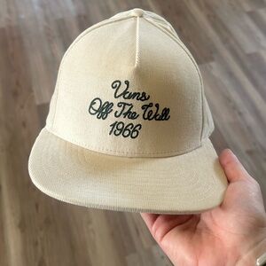 Vans Off The Wall 1966 Cream Corduroy Cap